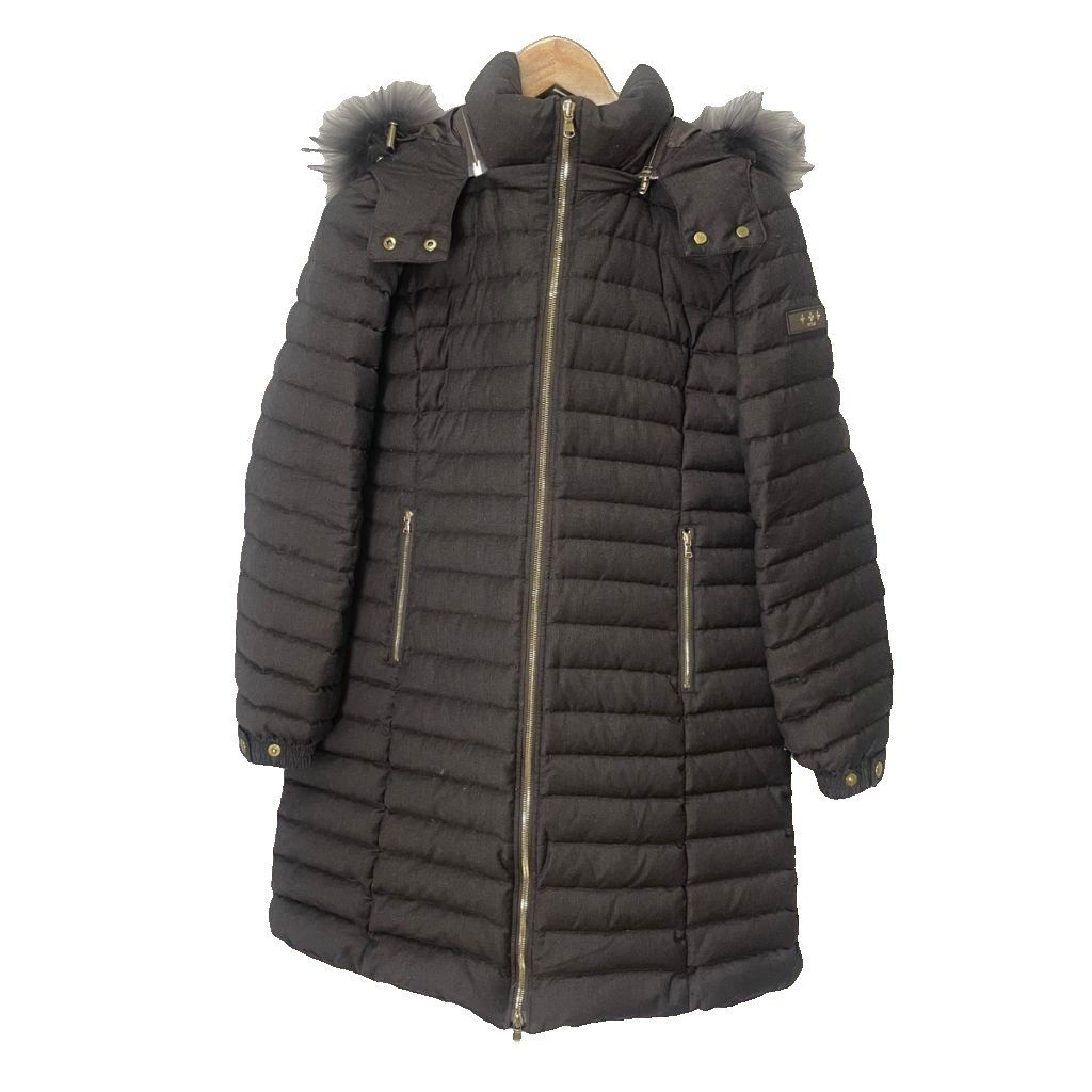 タトラス TATRAS CIMA チマ ウール ダウンコート ラクーンファー 2way 