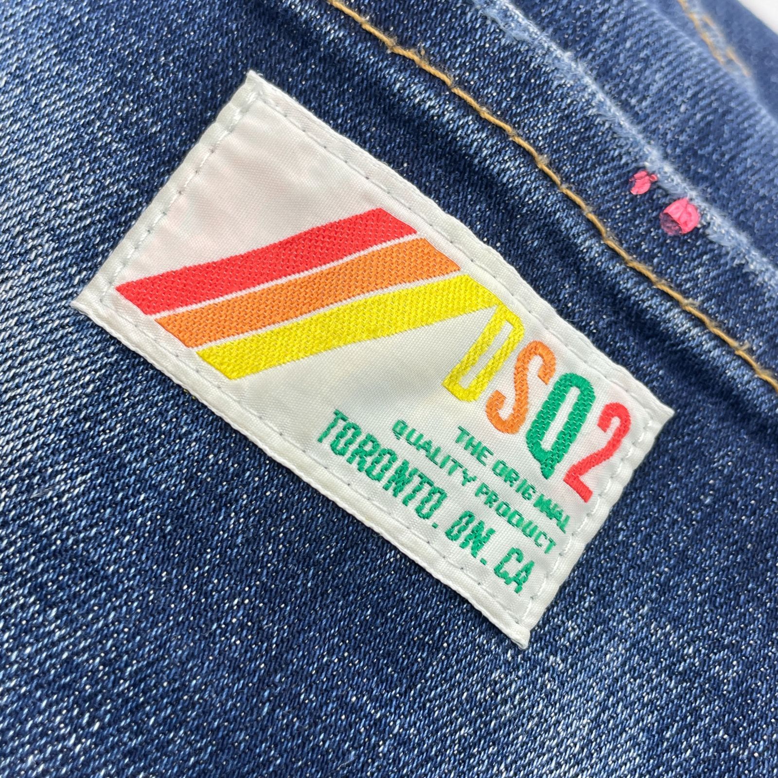 DSQUARED2 ディースクエアード S74LB1458 メンズ デニム ストレート 