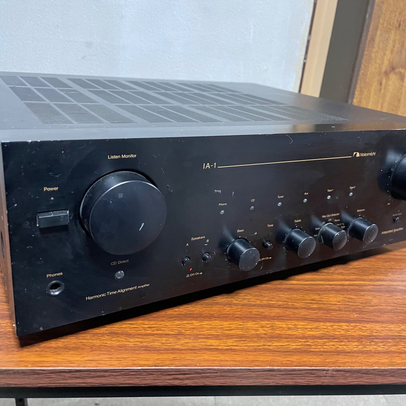 希少】【通電◎】 Nakamichi IA-1 インテグレーテッド アンプ - メルカリ