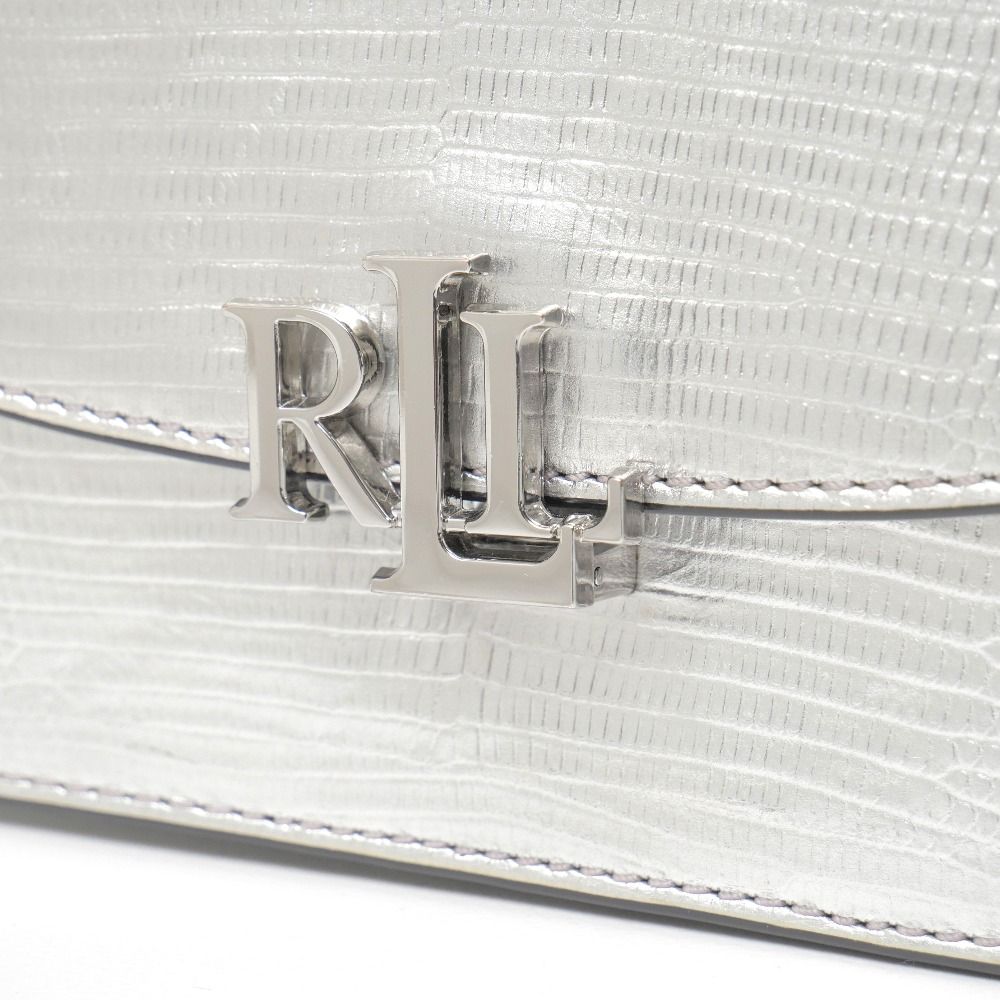 LAUREN RALPH LAUREN ローレン ラルフ ローレン ショルダーバッグ エンボスレザー 鞄 ミニバッグ ブランド古着【中古】20260407/RA8713 LAUREN RALPH LAUREN ローレン ラルフ ローレン ショルダーバッグ