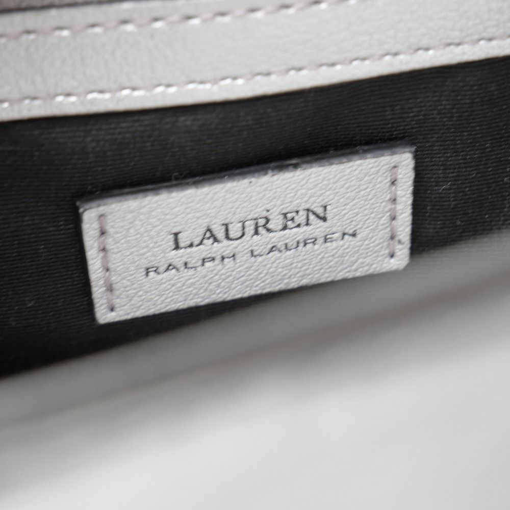 LAUREN RALPH LAUREN ローレン ラルフ ローレン ショルダーバッグ エンボスレザー 鞄 ミニバッグ ブランド古着【中古】20260407/RA8713 LAUREN RALPH LAUREN ローレン ラルフ ローレン ショルダーバッグ
