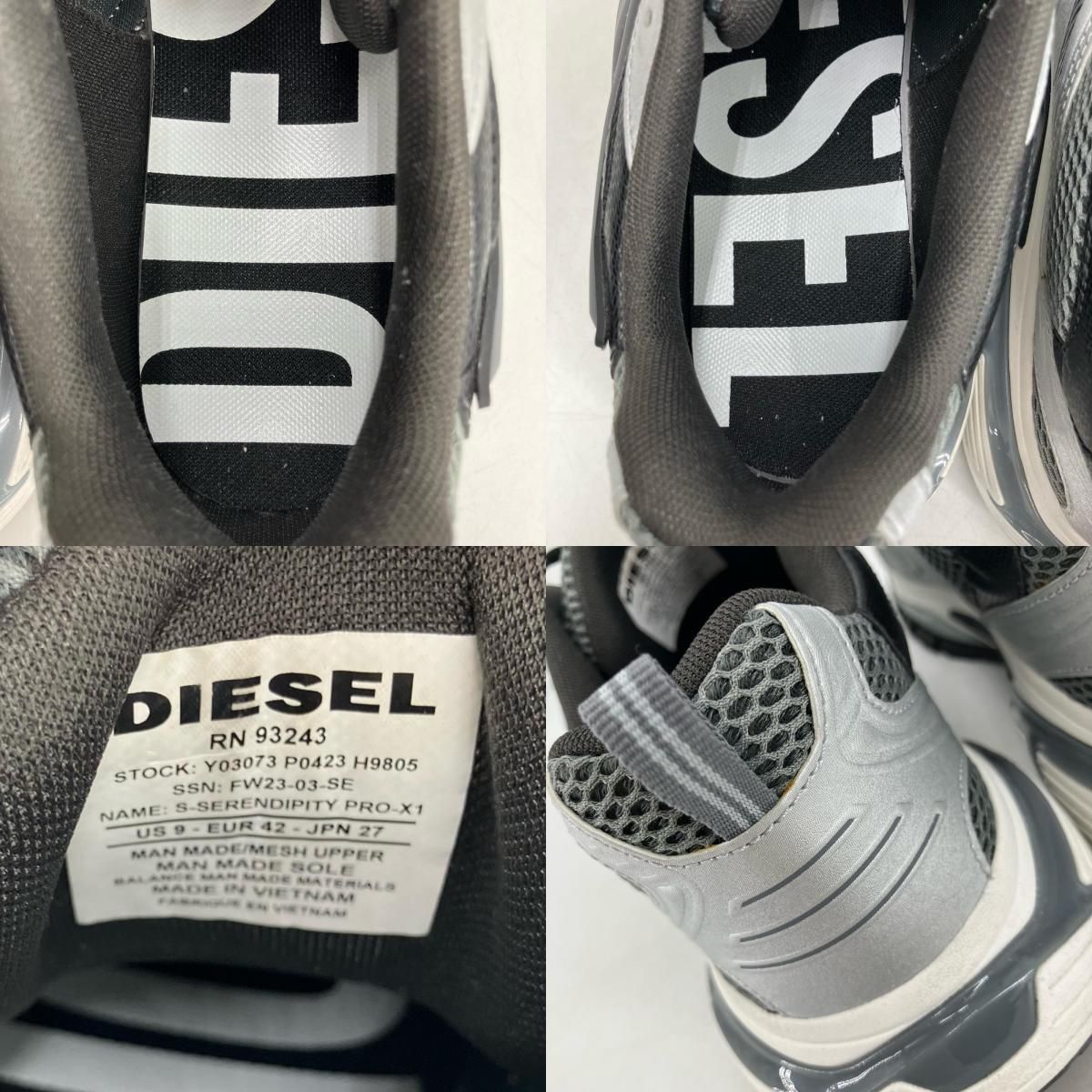 イオン広店】 中古 DIESEL | ディーゼル スニーカー S-SERENDIPITY PRO 