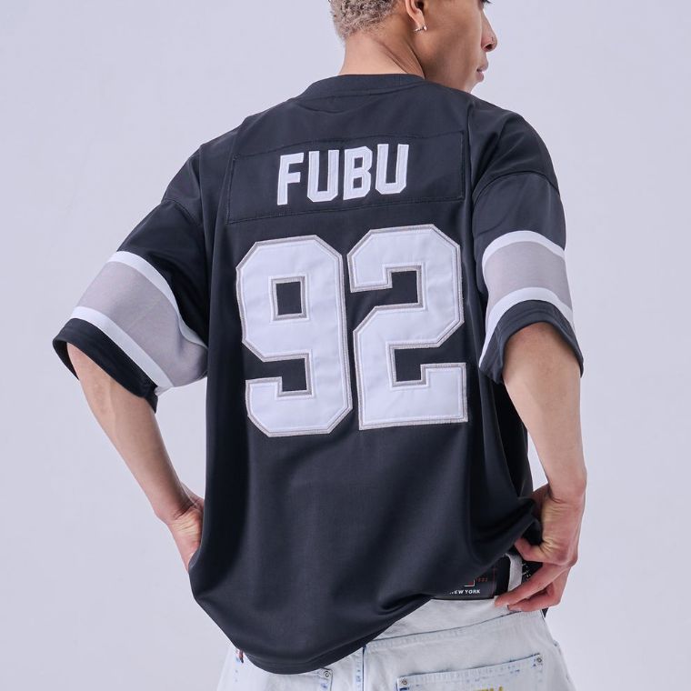 新作】【FUBU／フブ・ゲームTシャツ（ブラック）】ストリート