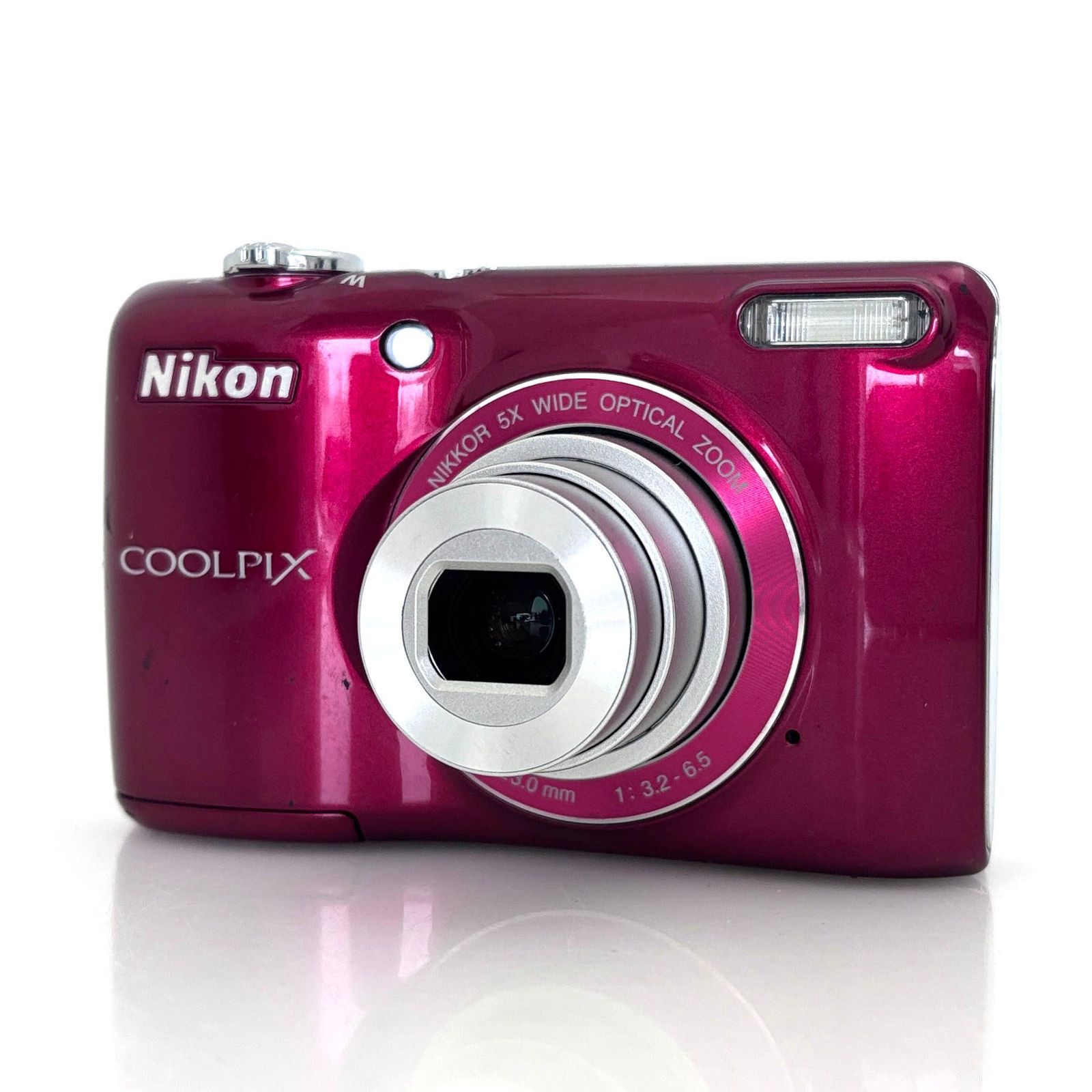 ニコン】Nikon COOLPIX L26 レッド コンパクトデジタルカメラ #S726 