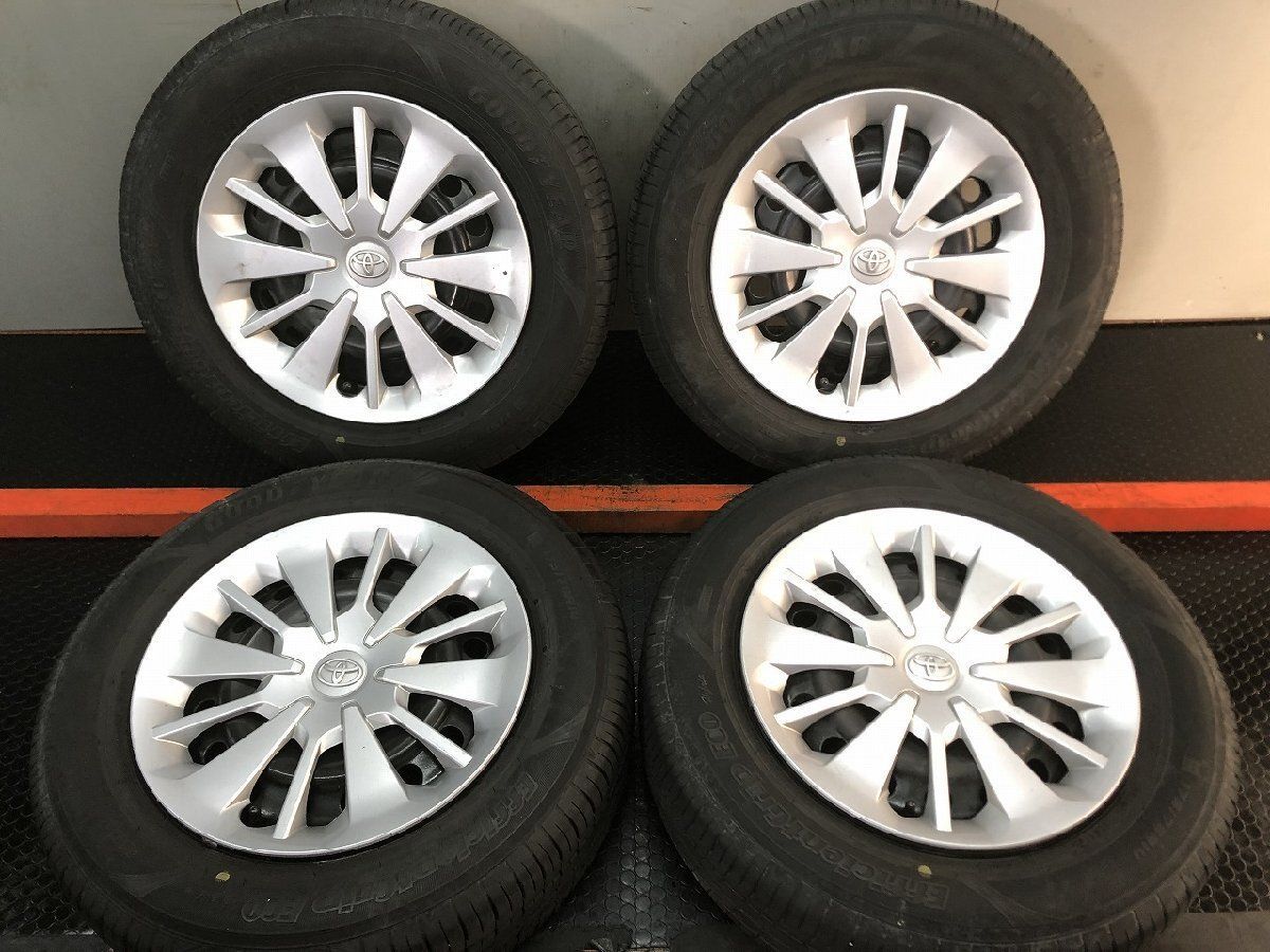 GY EfficientGrip ECO EG01 175/70R14】夏タイヤ【トヨタ 純正ホイール 