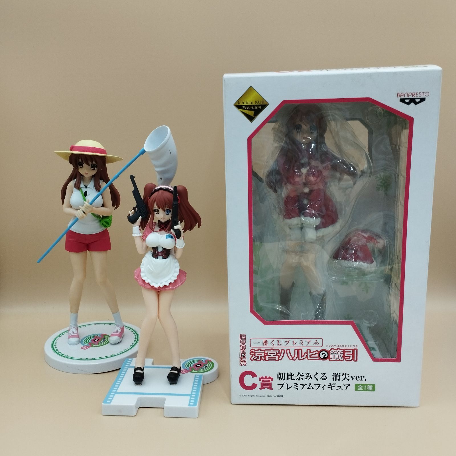 D37372】涼宮ハルヒの憂鬱 朝比奈みくる フィギュア まとめ売り 一番 