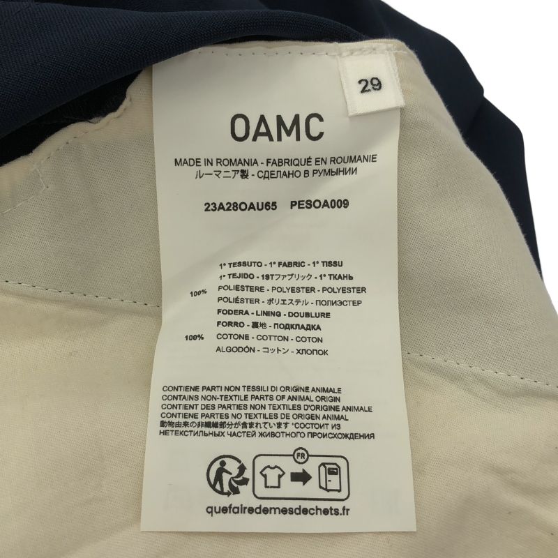 中古】OAMC カーゴパンツ 29 23A28OAU65 PESOA009 ネイビー オーエー