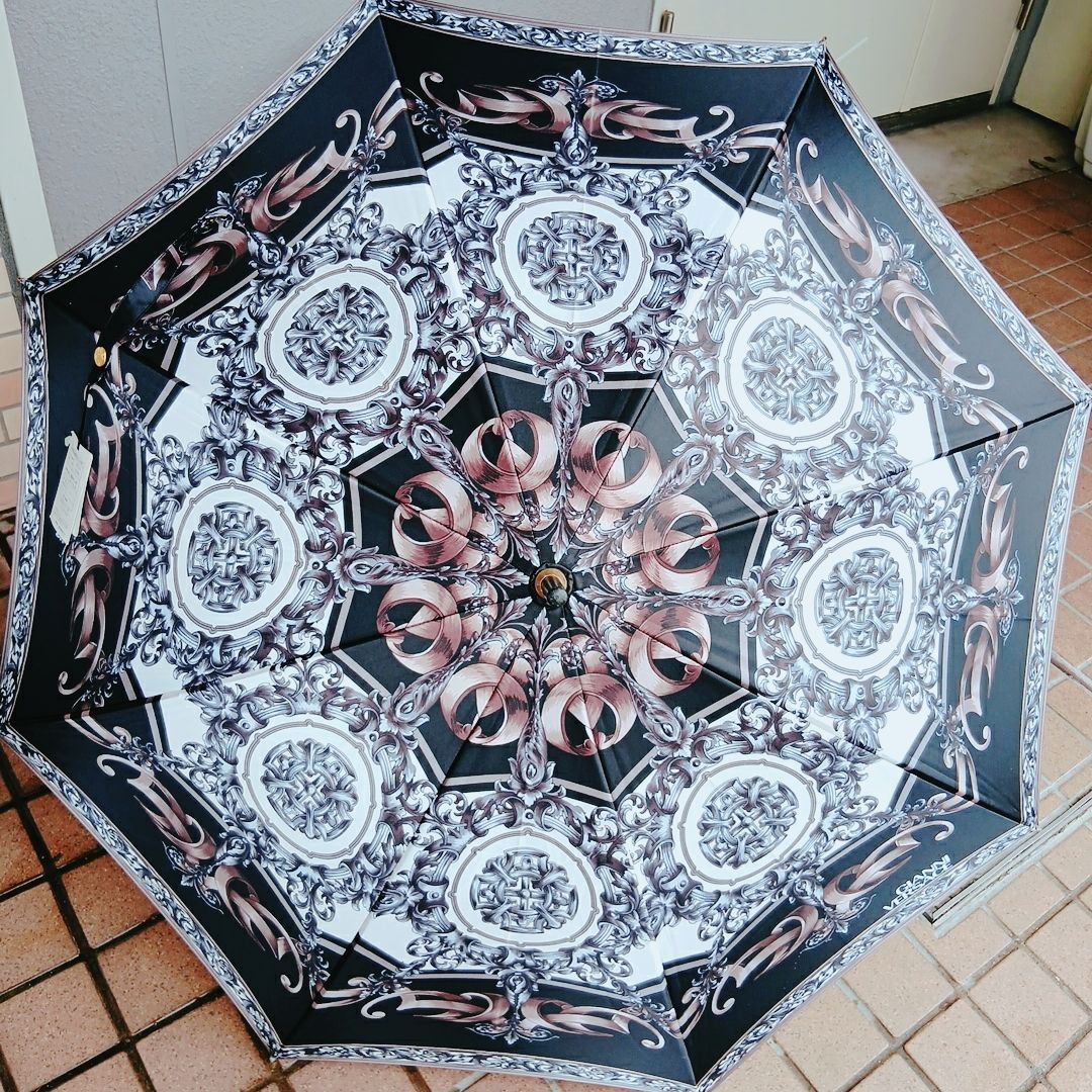 【美品】ヴェルサーチ 長傘 手開き式/ SK-0454M