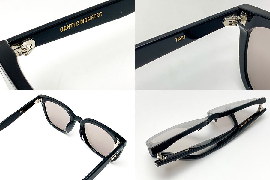 （ジェントルモンスター） TAM サングラス ブラック 新品未使用※人気モデル*GENTLE MONSTER・ジェントルモンスター TAM