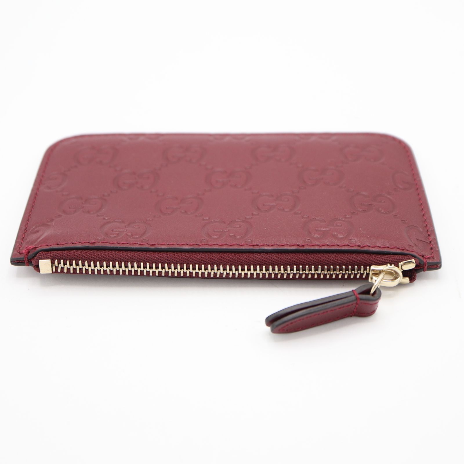 GUCCI グッチ GGエンブレム キーポーチ レザーウォレット コインケース