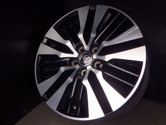 【3714】A送料無料▲TOYOTA 30系 アルファード 後期純正▲18x7.5J 5穴 114.3 +45▲4本 26102349