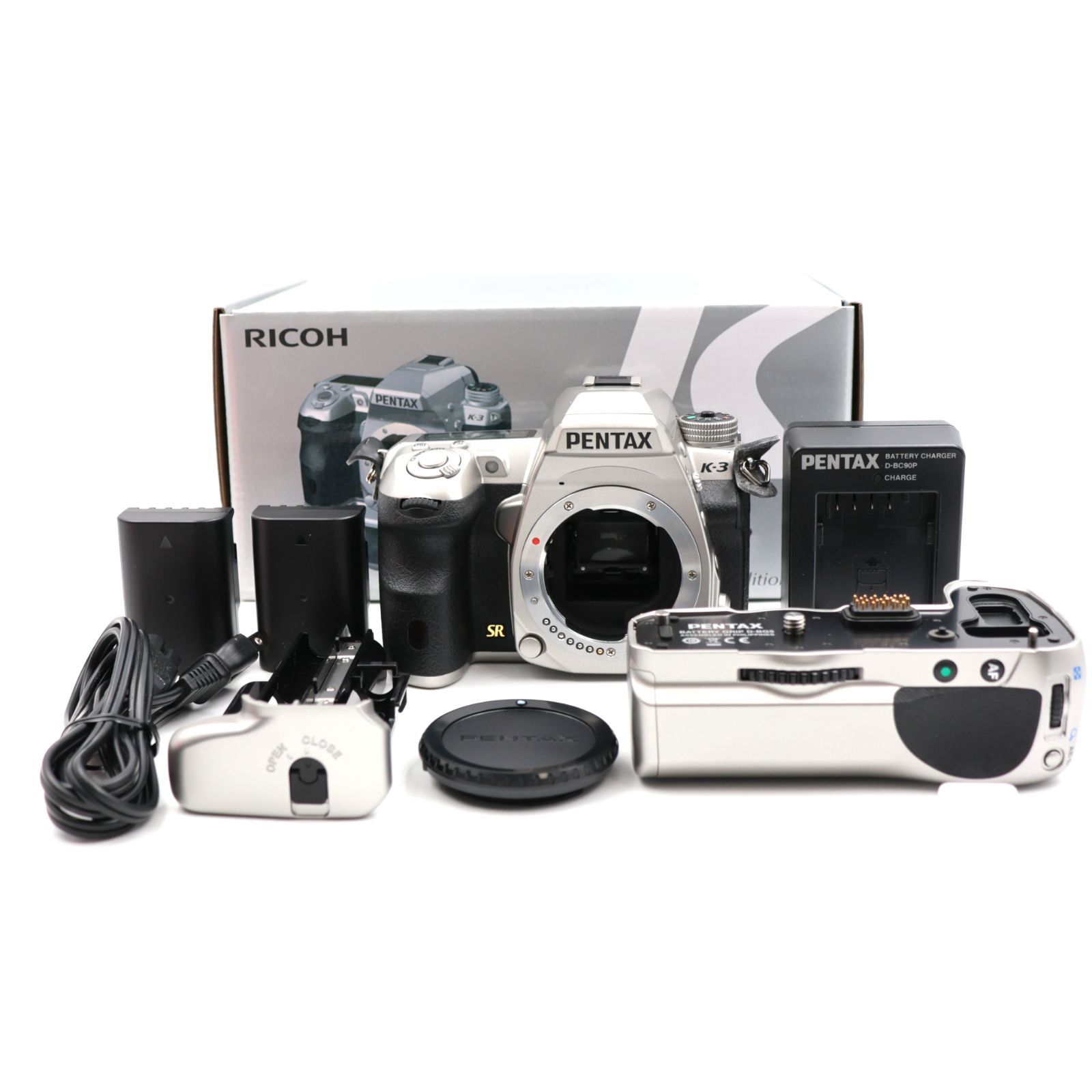■8620개의 셔터!멋진 아이템■ 펜탁스 K-3 프리미엄 실버 에디션 DSLR 카메라 15565 펜탁스