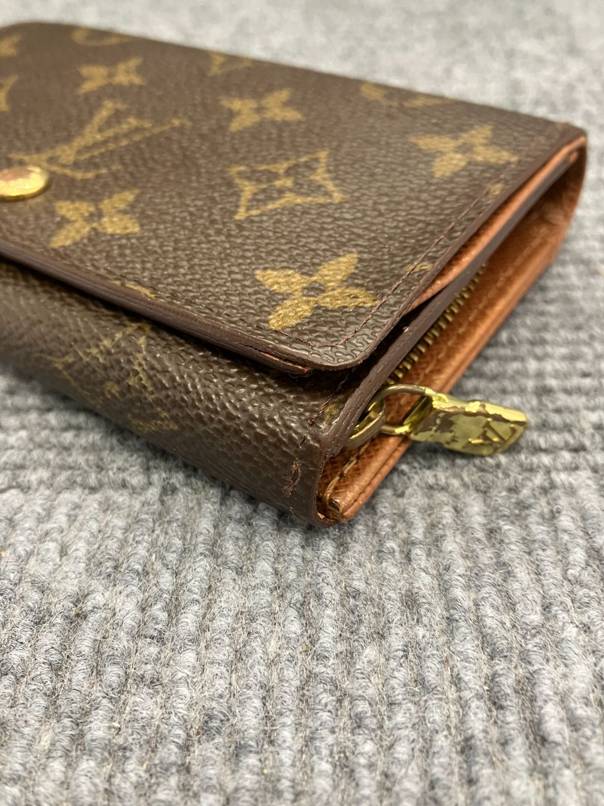 Louis Vuitton ルイヴィトン 二つ折り財布 モノグラム トレゾール 317