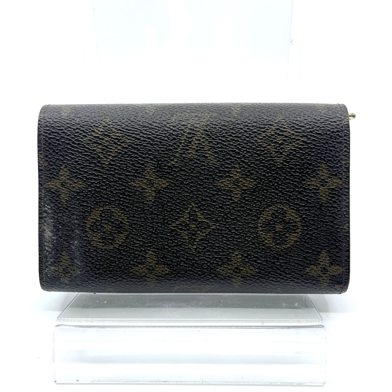 Louis Vuitton ルイヴィトン モノグラム ポルトモネ ビエ トレゾール 