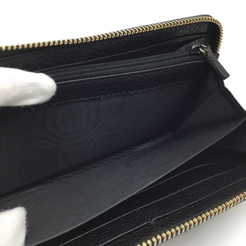 GUCCI【グッチ】ソーホーインターロッキングG ラウンドファスナー長