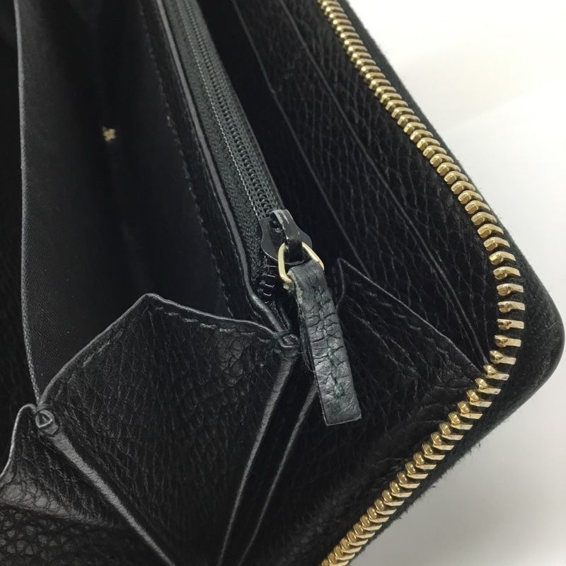 GUCCI【グッチ】ソーホーインターロッキングG ラウンドファスナー長 