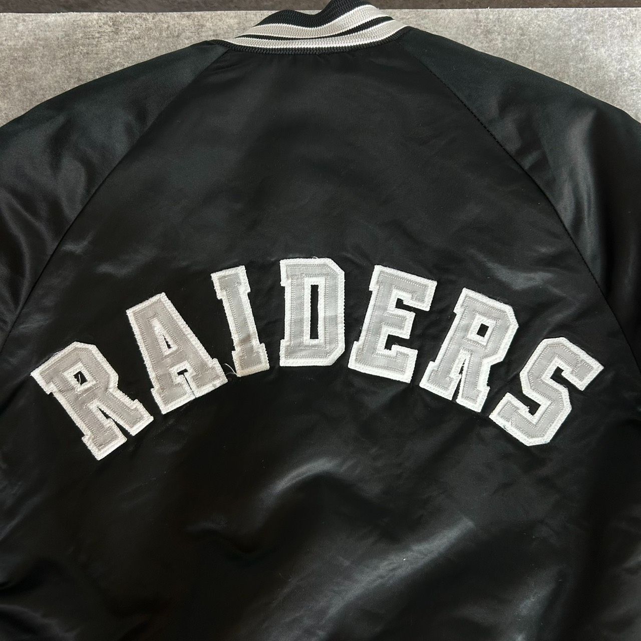 80's CHALK LINE チョークライン RAIDERS レイダース NYLON VARSITY