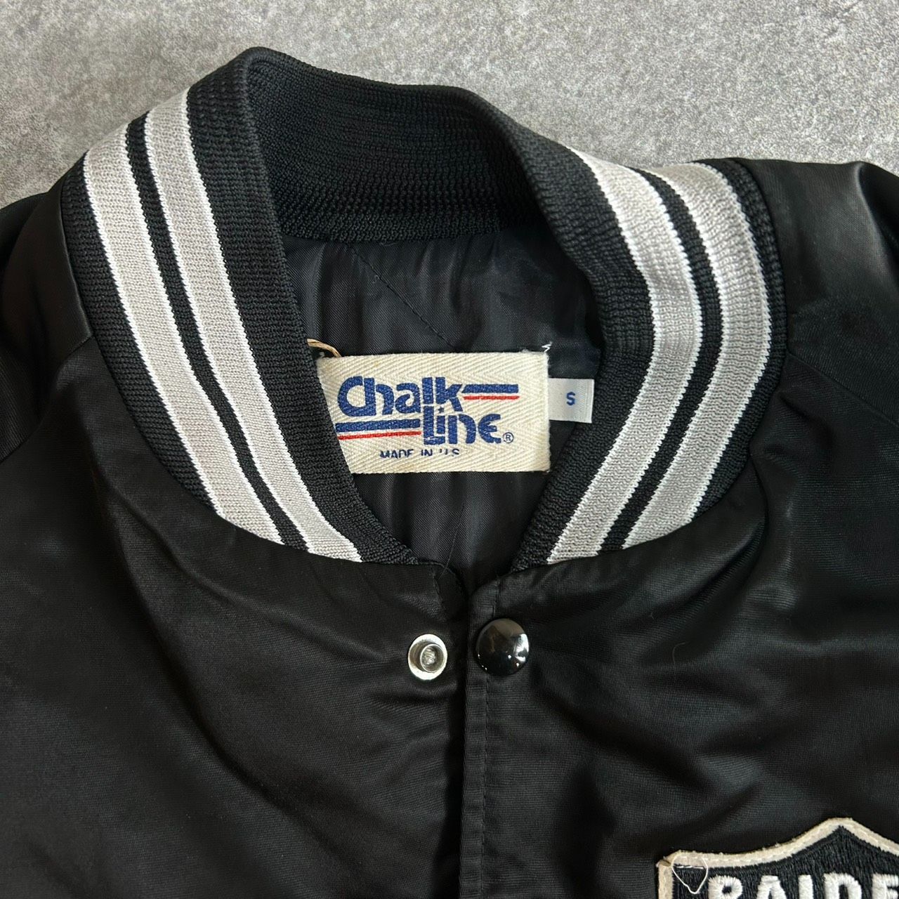 80's CHALK LINE チョークライン RAIDERS レイダース NYLON VARSITY