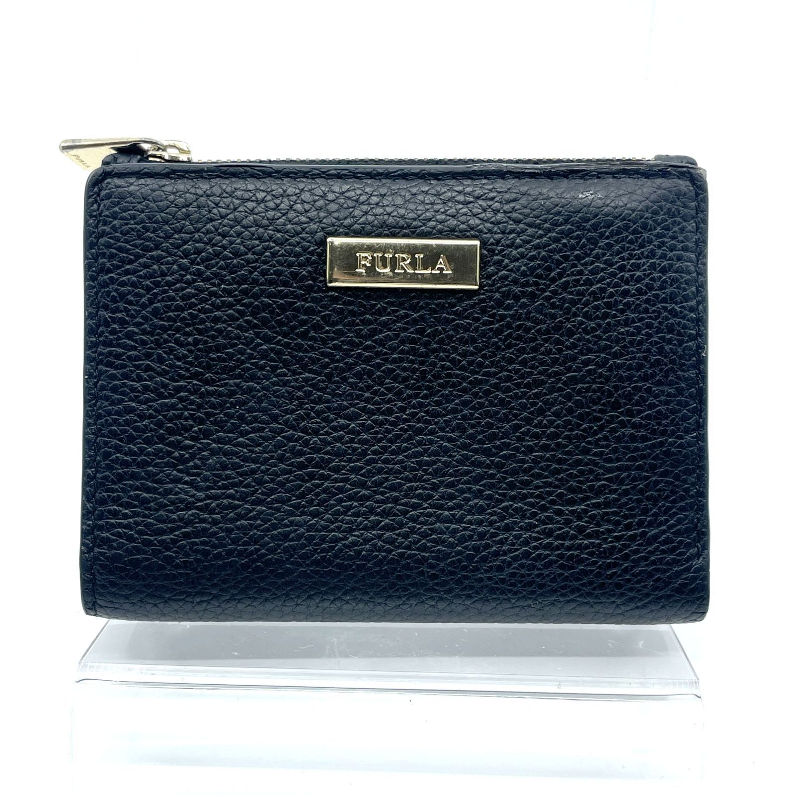 ［新品未使用］FURLA二つ折り財布です フルラ FURLA 財布 （ブラック） - ファッション通販 MAGASEEK FURLA