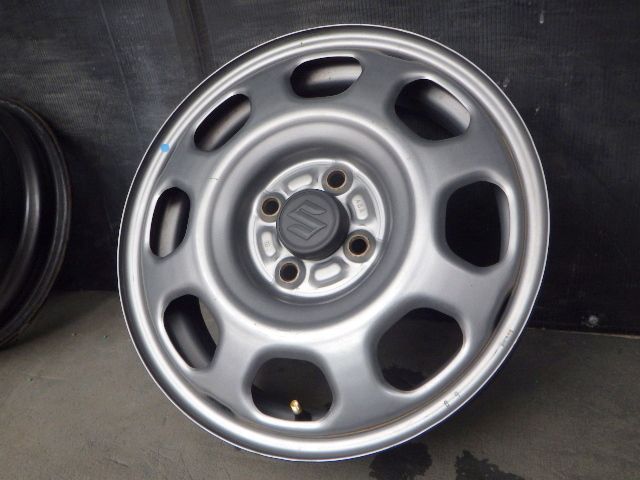 【3717】A送料無料▲SUZUKI ハスラー純正 鉄ホイール▲15x4.5J 4穴 100 +45▲4本 26102352