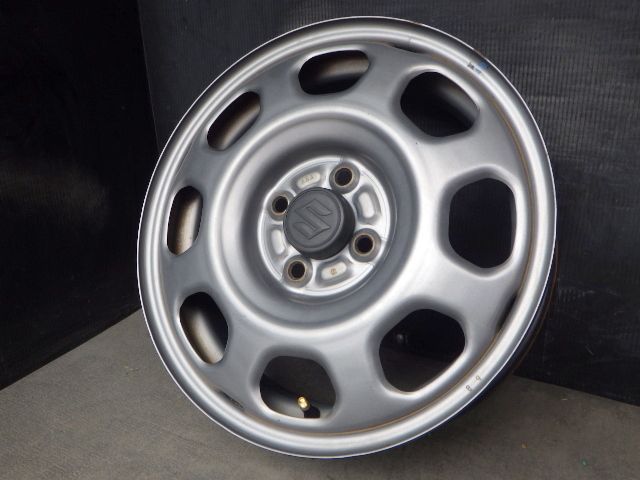 【3717】A送料無料▲SUZUKI ハスラー純正 鉄ホイール▲15x4.5J 4穴 100 +45▲4本 26102352