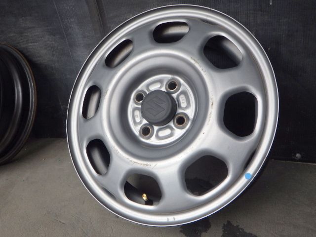 【3717】A送料無料▲SUZUKI ハスラー純正 鉄ホイール▲15x4.5J 4穴 100 +45▲4本 26102352