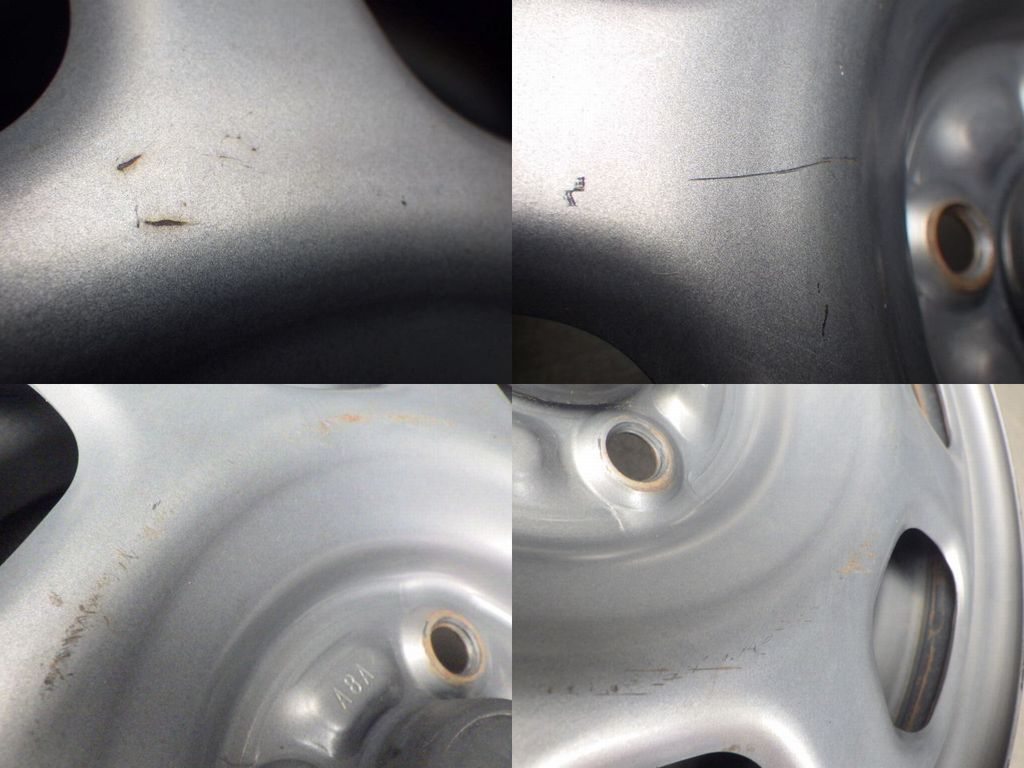 【3717】A送料無料▲SUZUKI ハスラー純正 鉄ホイール▲15x4.5J 4穴 100 +45▲4本 26102352