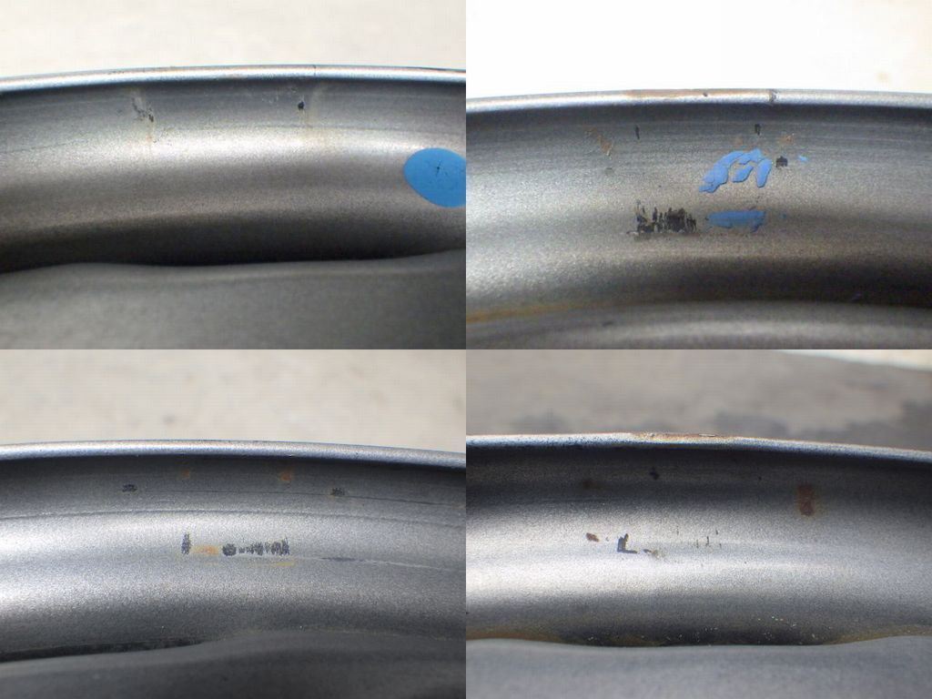 【3717】A送料無料▲SUZUKI ハスラー純正 鉄ホイール▲15x4.5J 4穴 100 +45▲4本 26102352