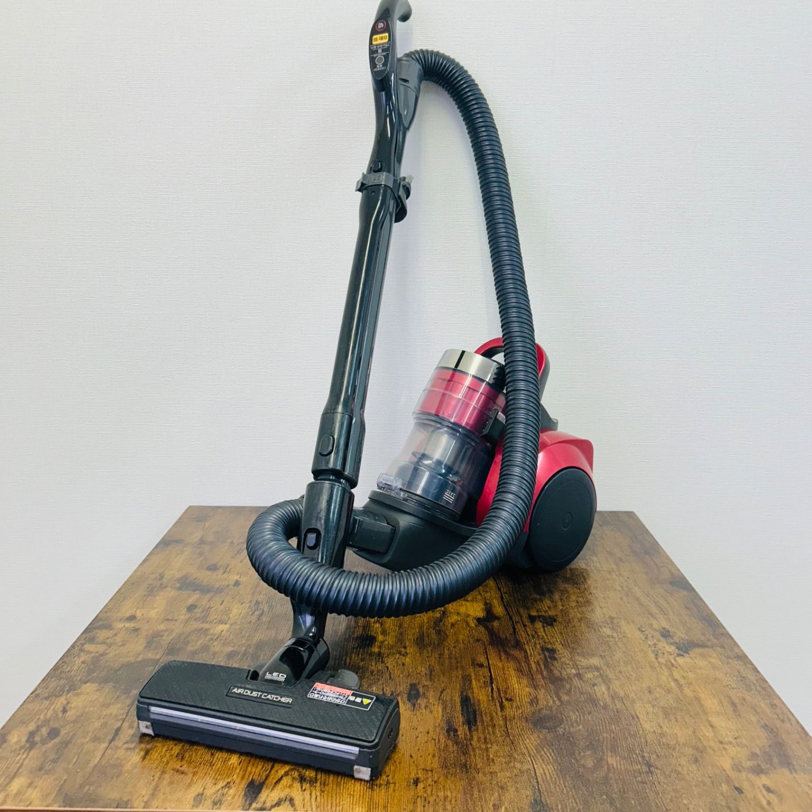 Panasonic サイクロン式掃除機 MC-SR34G-R プチサイクロン 2017年製 完 