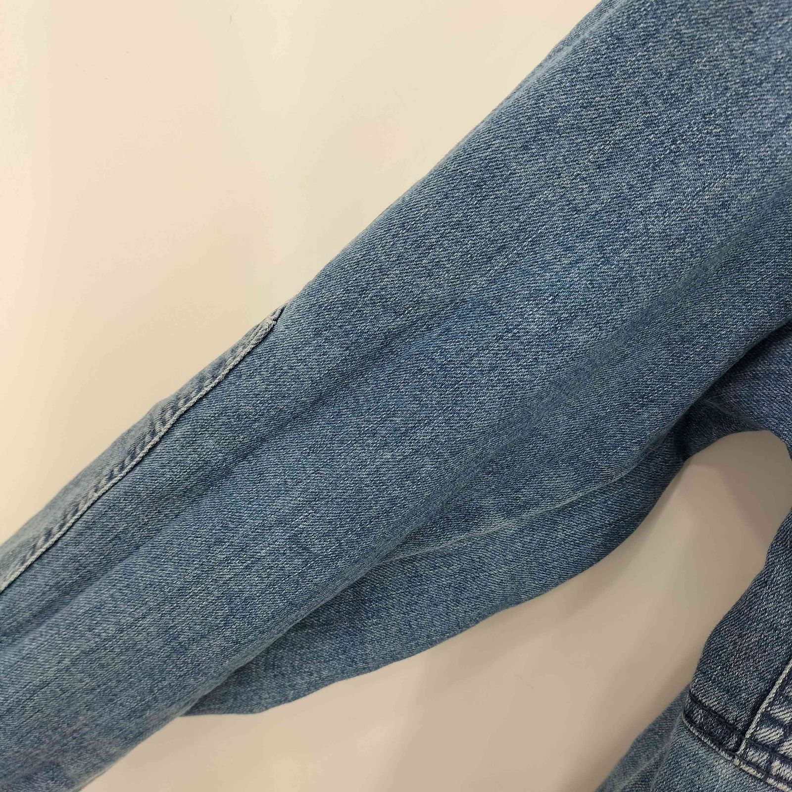 ユーズドフルギ USED古着 ハイネック ギミックデニムジャケット Y2K 