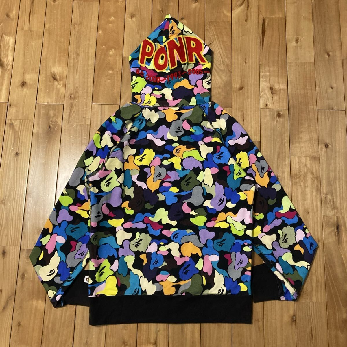 ☆激レア☆ APE マイロ マルチカモ パーカー L kaws シャーク