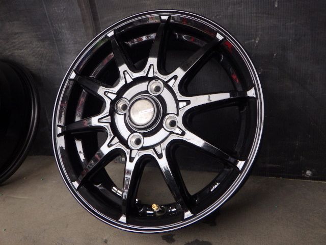 【3718】J送料無料▲HOTSTUFF G-SPEED G-05▲14x4.5J 4穴 100 +45▲4本 26102353