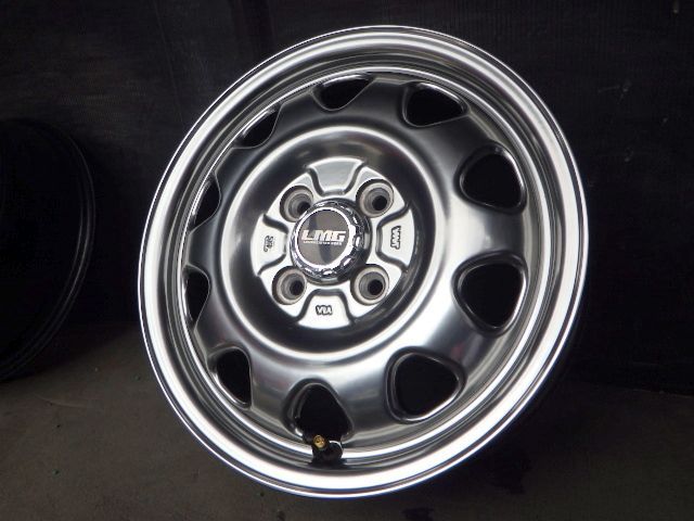 【3720】J送料無料▲LEHRMEISTER LMG OFF-STYLE▲14x4.5J 4穴 100 +45▲4本 26102355