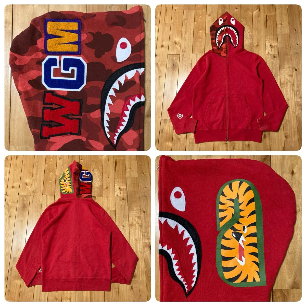 a bathing ape bape shark ベイプ シャークパーカー 【公式通販】