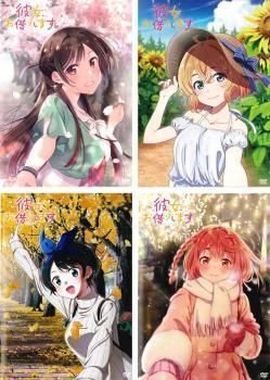 彼女、お借りします DVD セット　12枚セット　中古 アニメ　ラスト 彼女、お借りします(4枚セット)第1話～第12話 最終【全巻セット アニメ