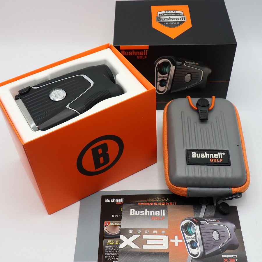 Bushnell PRO X3 ゴルフ用距離計　未使用品　保証書つき Bushnell PRO X3 ゴルフ用距離計 未使用品 保証書つき Bushnell ゴルフ