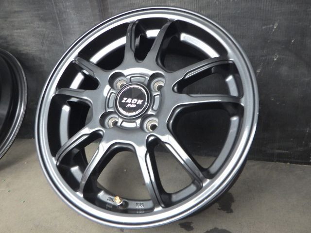 【3721】J送料無料▲MONZAJAPAN ZACK JP-520▲14x4.5J 4穴 100 +45▲4本 26102356