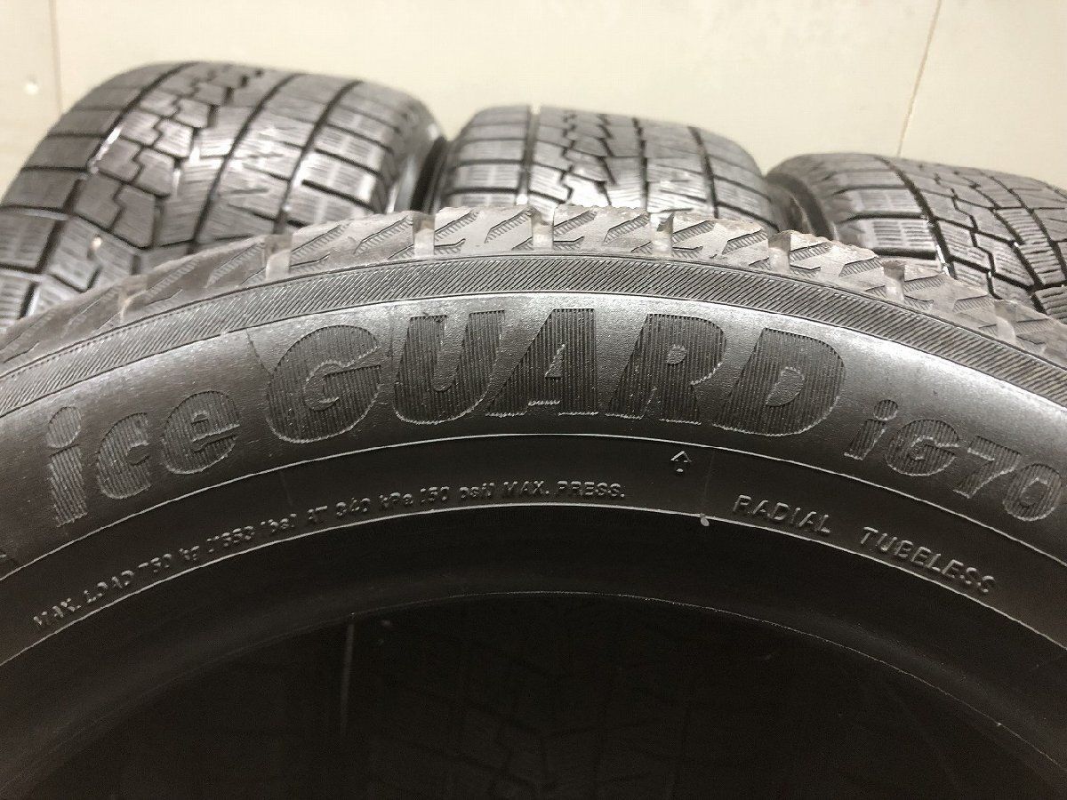 YOKOHAMA ice GUARD iG70 225/50R17 17インチ スタッドレス 4本 21年製 /3シリーズ Audi/A4/A4アバント アコード レクサスGS等 (STZ040)paypay決済可能 YOKOHAMA ice GUARD iG70 225/50R17 17インチ スタッドレス 4本 21年製