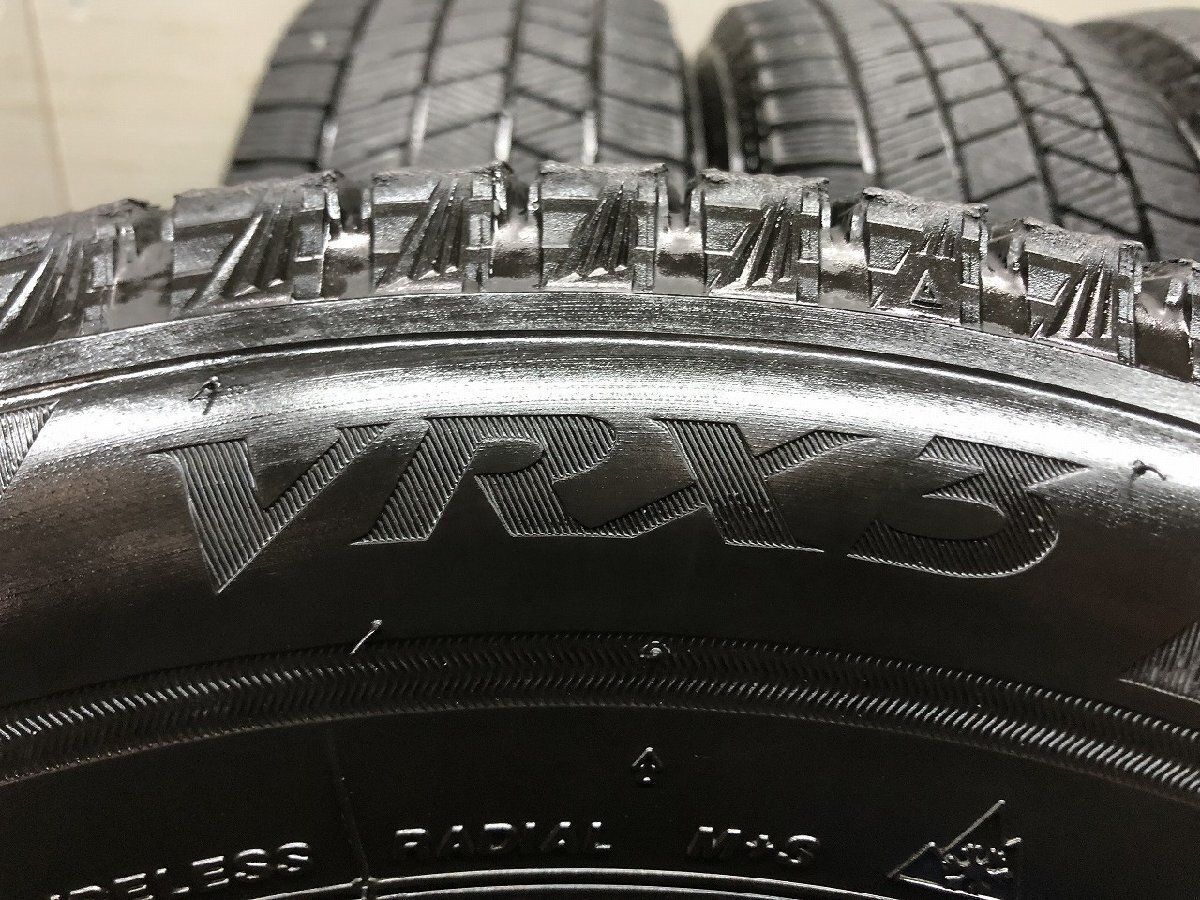 BS BRIDGESTONE BLIZZAK VRX3 185/65R15 15インチ スタッドレス 4本 21年製 バリ溝 ノート シエンタ フリード ティーダ等　(STD199)クレジットカード QRコード決済可能 BS BRIDGESTONE BLIZZAK VRX3 185/65R15 15インチ スタッドレス 4本 21
