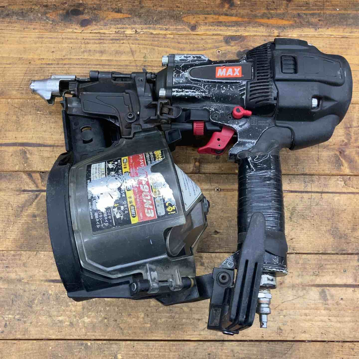 MAX HN-90N3 高圧釘打機【野田愛宕店】【店頭取引限定】【中古】管理