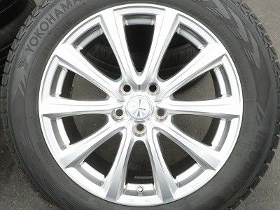 ハリアー RAV4 NX 等に 4本 社外 18インチ 7.5J +39 5H PCD114.3 