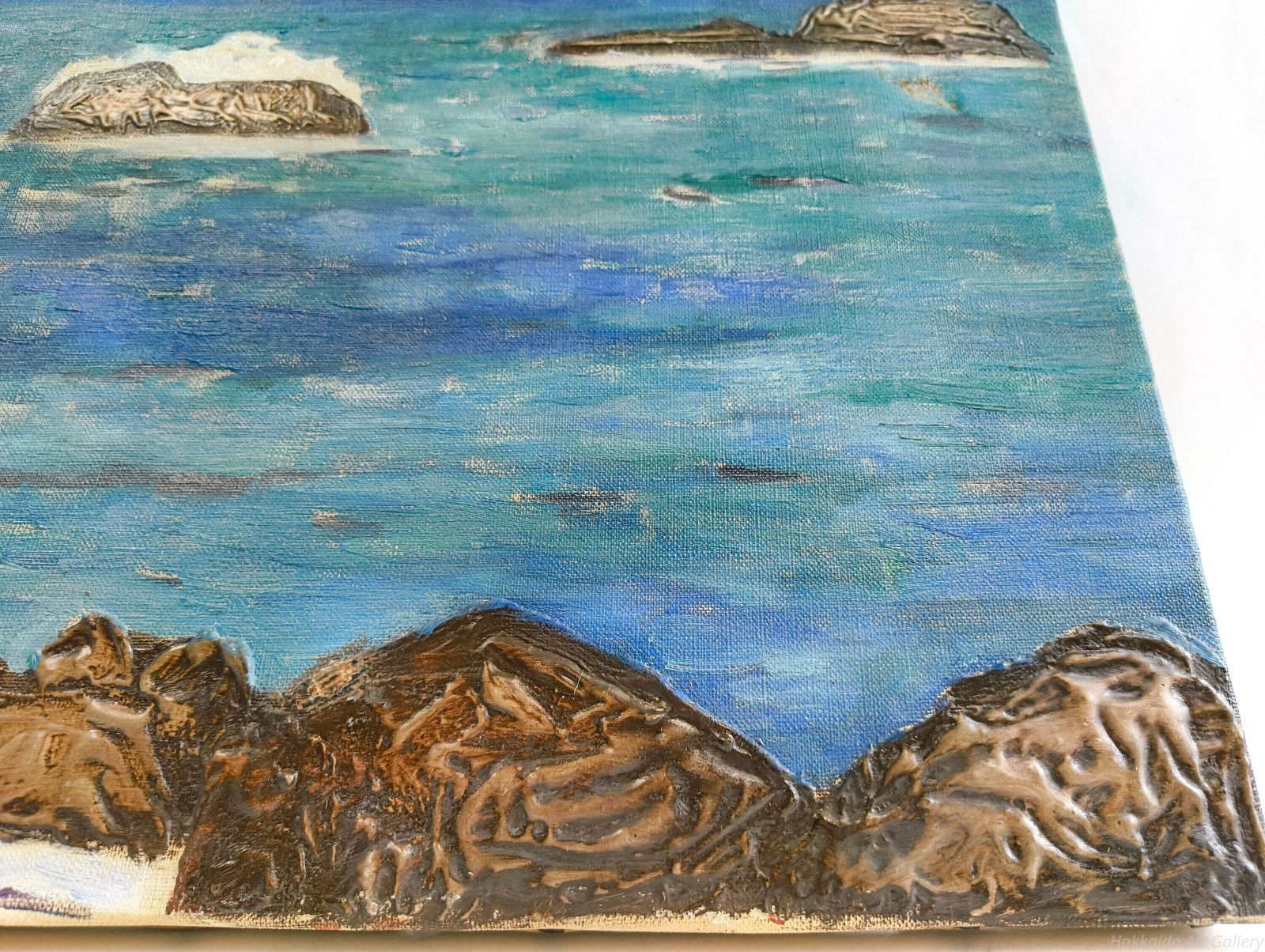 矢柳剛 「犬吠岬」 油絵・油彩画 絵画 - メルカリ