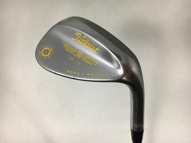 A bargain! [Used Golf Club] Titleist Bokei Wedge Spin Milled 2009 (Nickel Chrome) 58.12 D/G SW