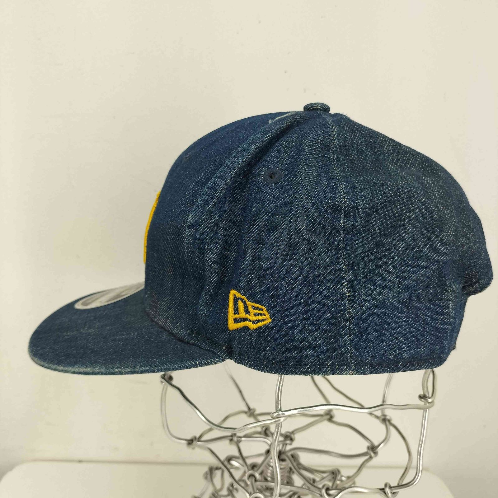 ステューシー Stussy 9FIFTY ロゴ刺繍 デニムベースボールキャップ