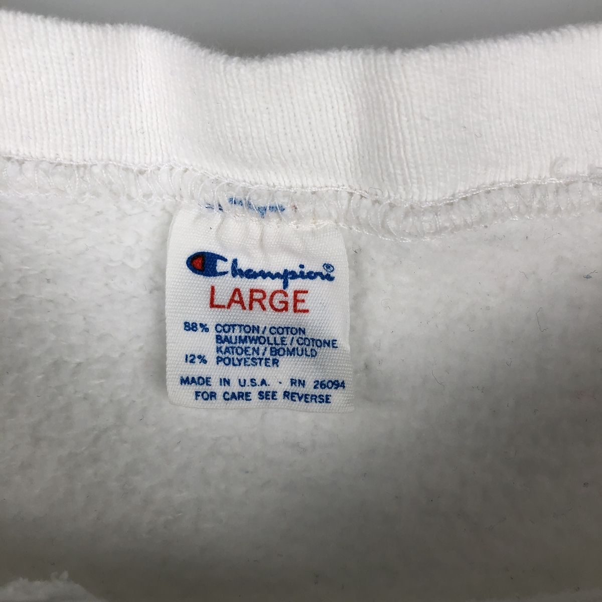 古着 80年代 チャンピオン Champion トリコタグ アドバタイジング スウェットシャツ トレーナー USA製 メンズL相当 ヴィンテージ/eaa629805 古着 80年代 チャンピオン Champion トリコタグ アドバタイジング