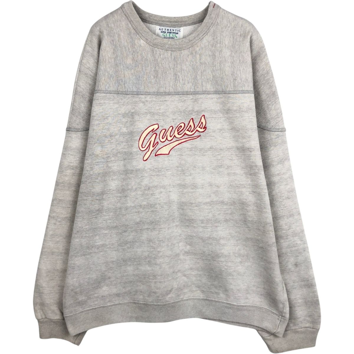 古着 90~00年代 ゲス Guess CLASSIC GEORGES MARCIANO ロゴスウェット 