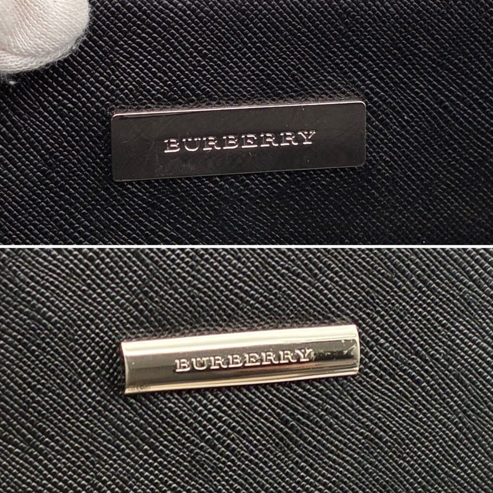 美品 BURBERRY バーバリー トートバッグ ビジネスバッグ サフィアーノ 
