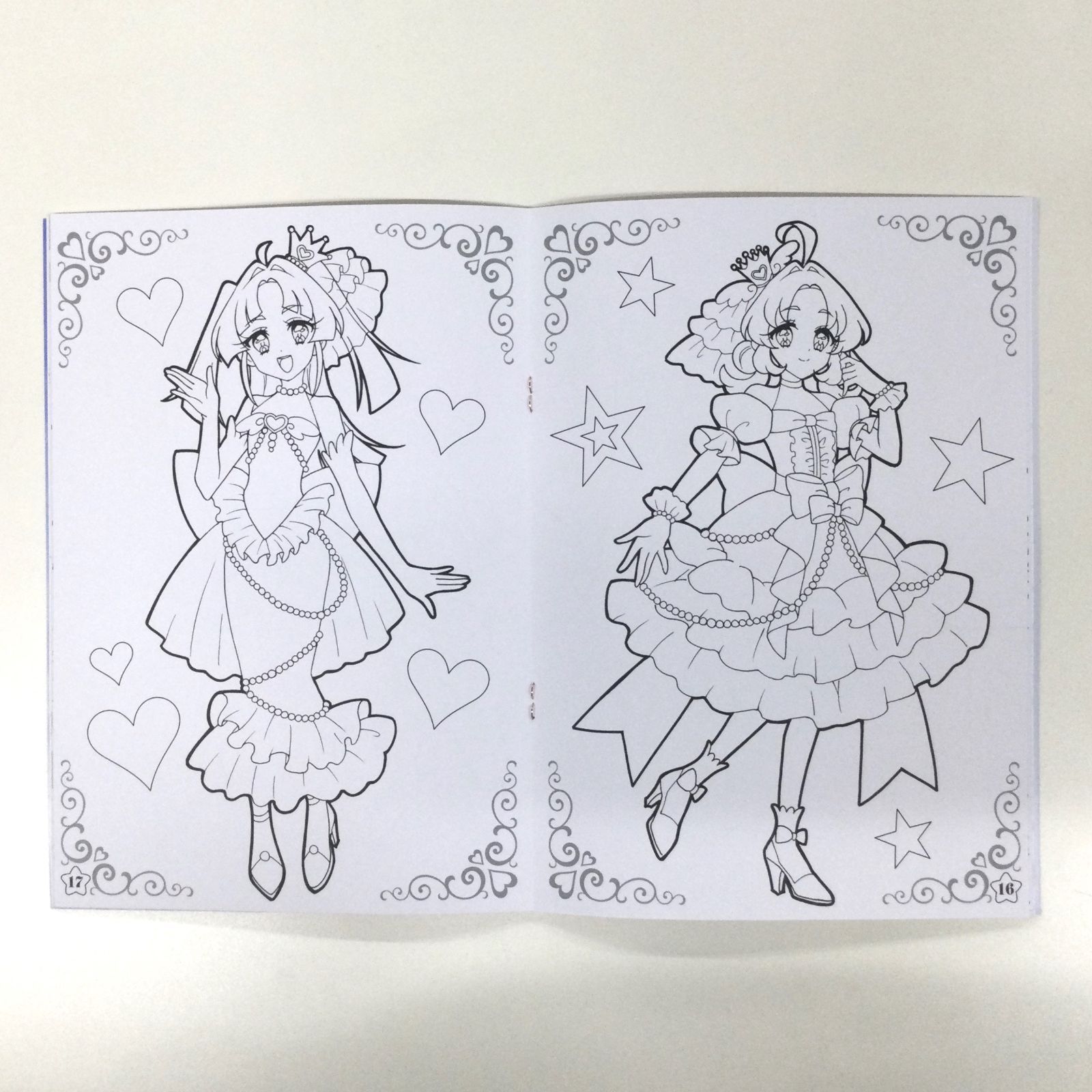d154【新品・未使用】名探偵プリキュア ぬりえ B5サイズ 2冊セット 2