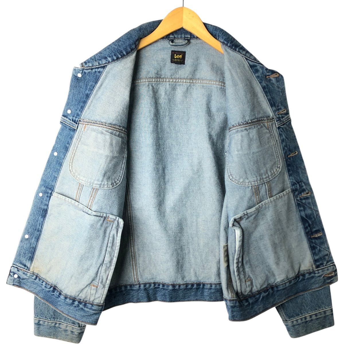 Lee/デニムジャケット 古着 リー Lee RIDER JACKET デニムジャケット Gジャン メンズXL相当