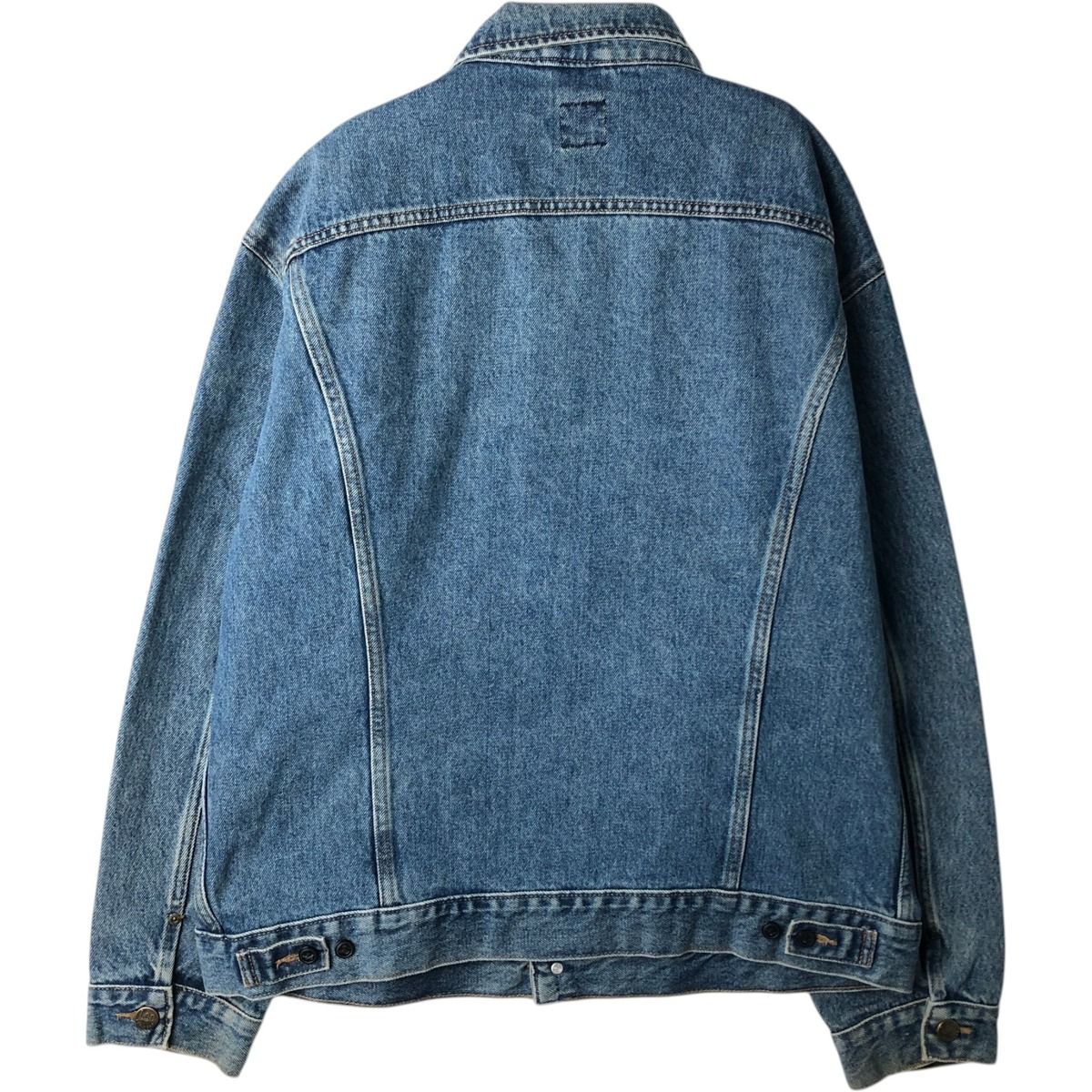 Lee/デニムジャケット 古着 リー Lee RIDER JACKET デニムジャケット Gジャン メンズXL相当